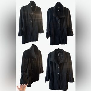 Alfani Black Peacoat - Women’s Medium